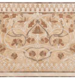  silk lateral silk beige Декор Plaza Ceramica